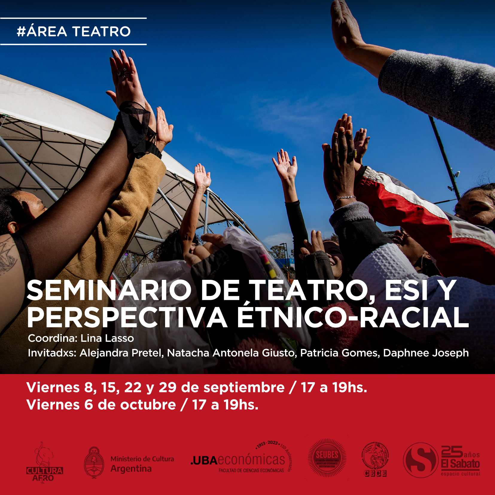 Seminario de de Teatro, ESI y perspectiva étnico-racial