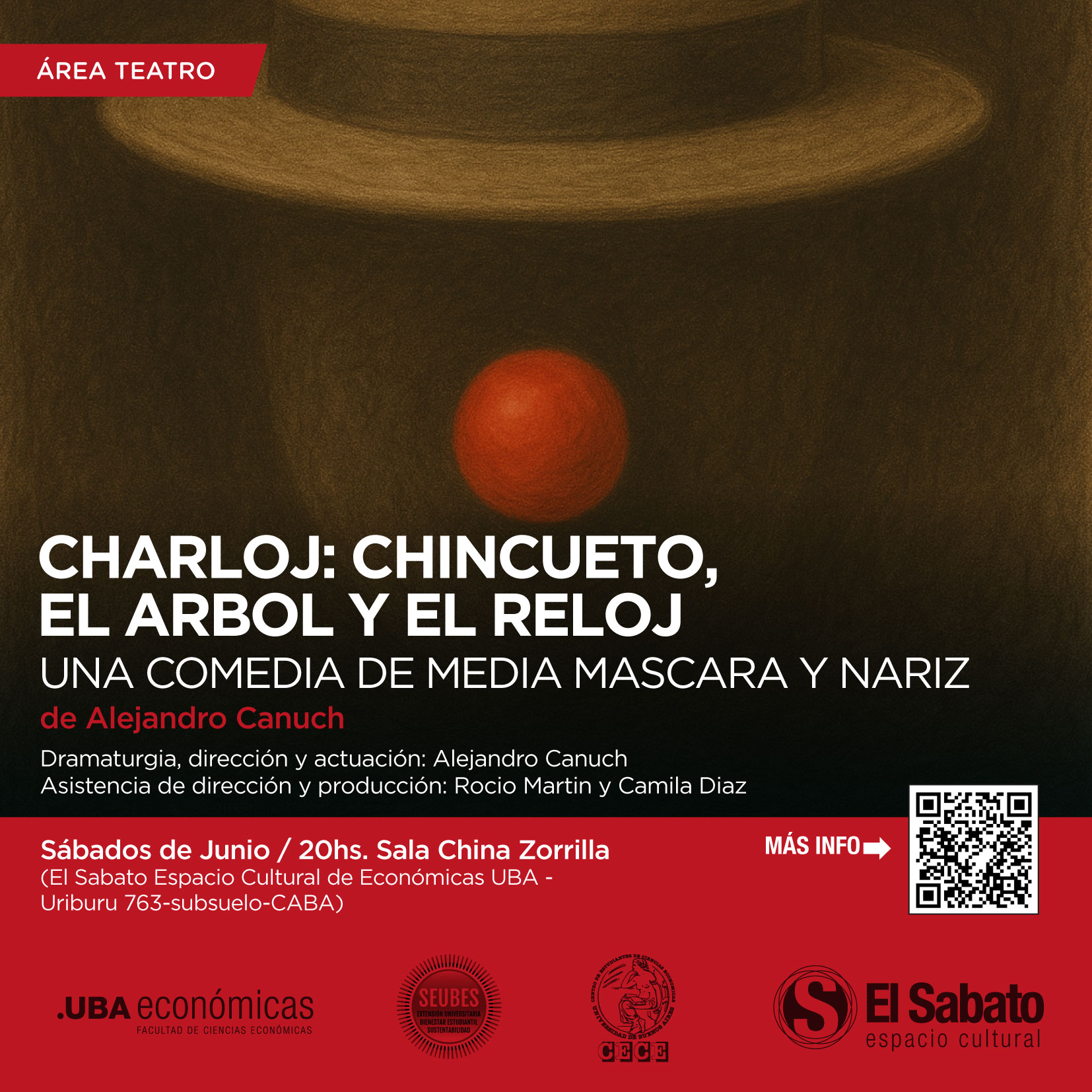 Teatro: Charloj: Chincueto, el Árbol y el Reloj